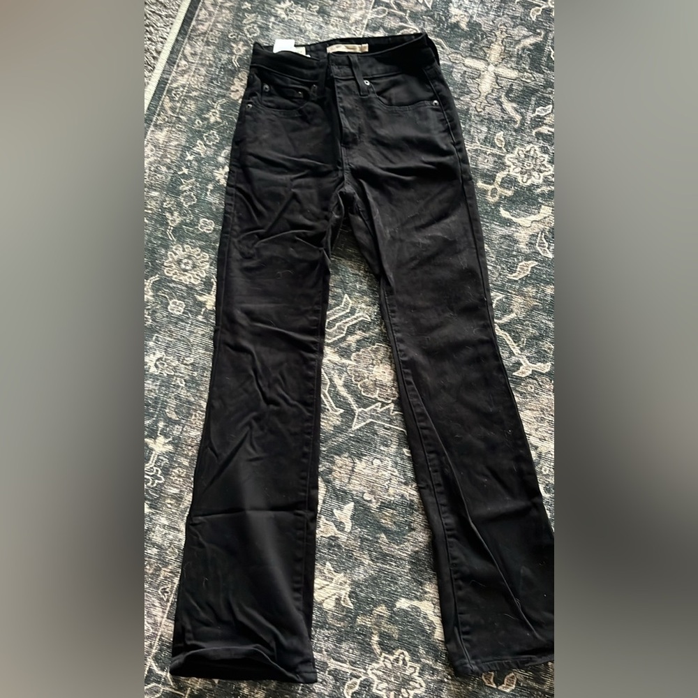 Women’s Levi's Black 725 High Rise Bootcut Jeans